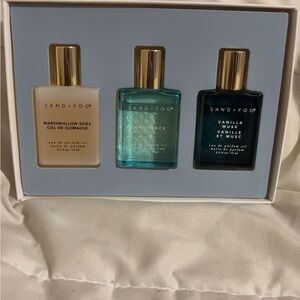SOLD Sand and fog perfume oil set